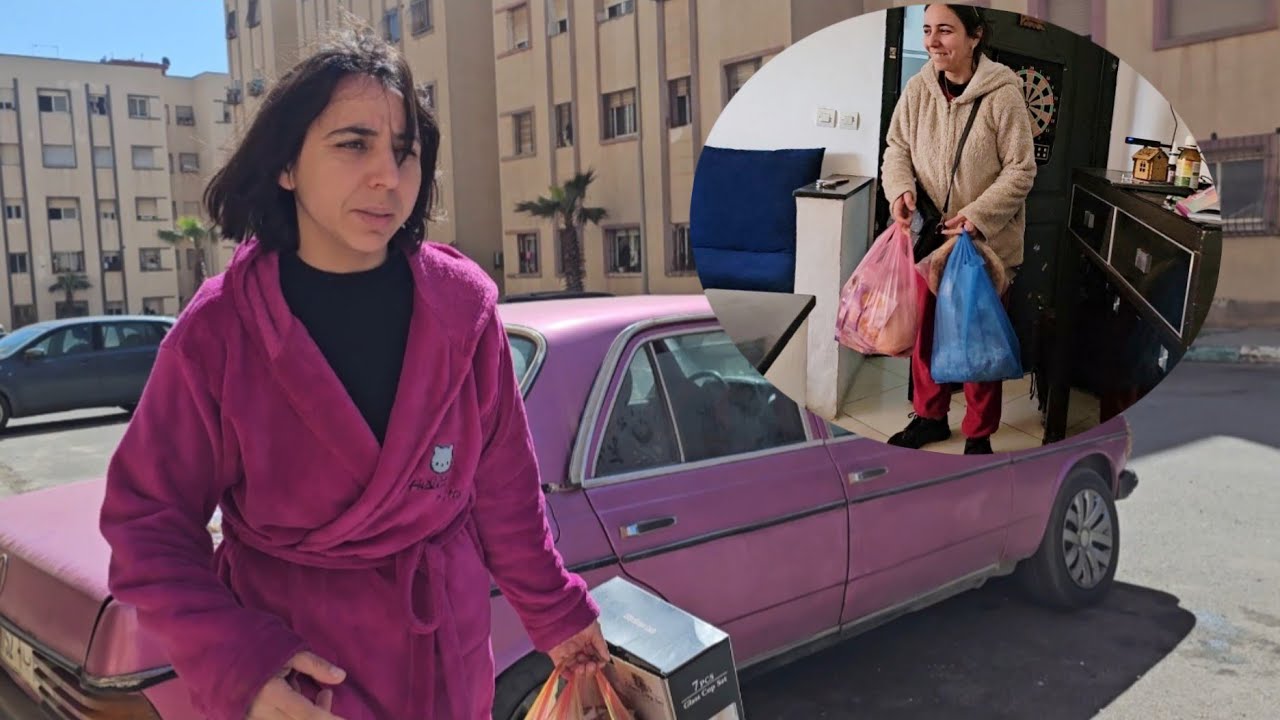 تكرفسو عليها مسكينة😱عيينا مانفكو فيها😢شوفوا شنو شريت🥰داكشي واعر كايكون مرة فالعام