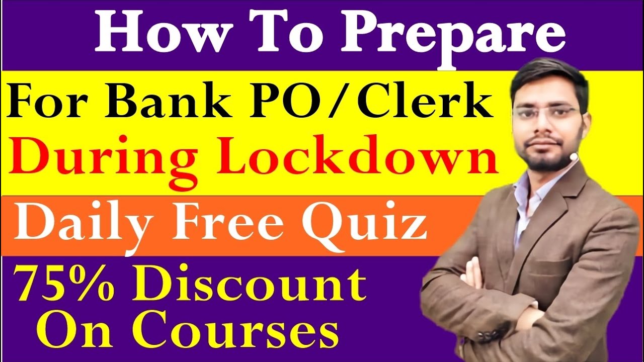 How To Prepare For Bank Exams In Lockdown | Free Quiz | Video Course| Bankers Point New Mobile App