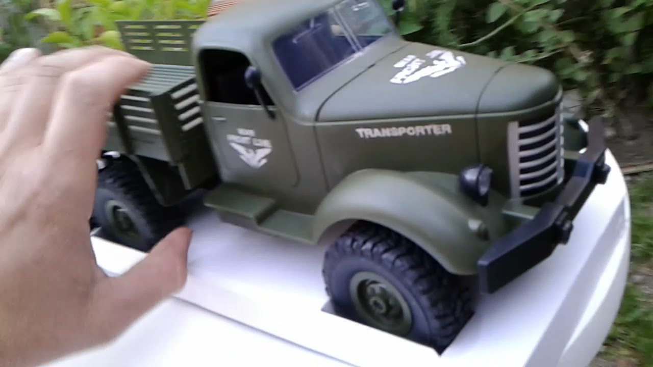 Caminhao jjrc Q60,mais um veículo militar para o canal,top.
