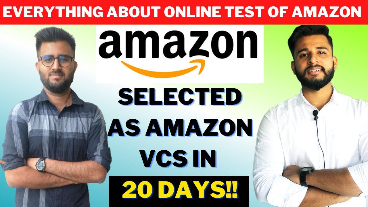Amazon VCS Interview Questions | Versant Test Amazon | Amazon Recruitment Process 2021
