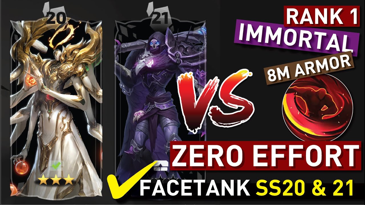 Effortlessly clearing SS20 & SS21 with Armor-Stacker Rehan2 | Full Run Showcase | S11 Vorax TLI