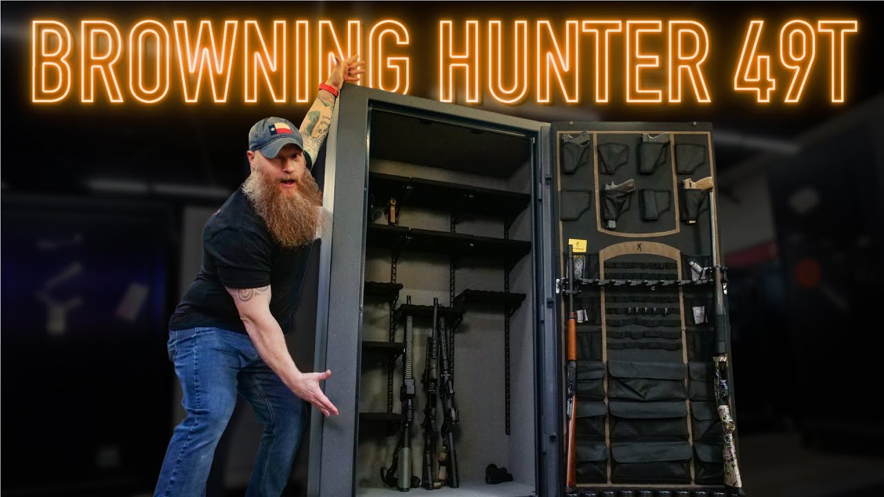 The Best LARGE Gun Safe UNDER $3500? | Browning Hunter 49T Gun Safe Review