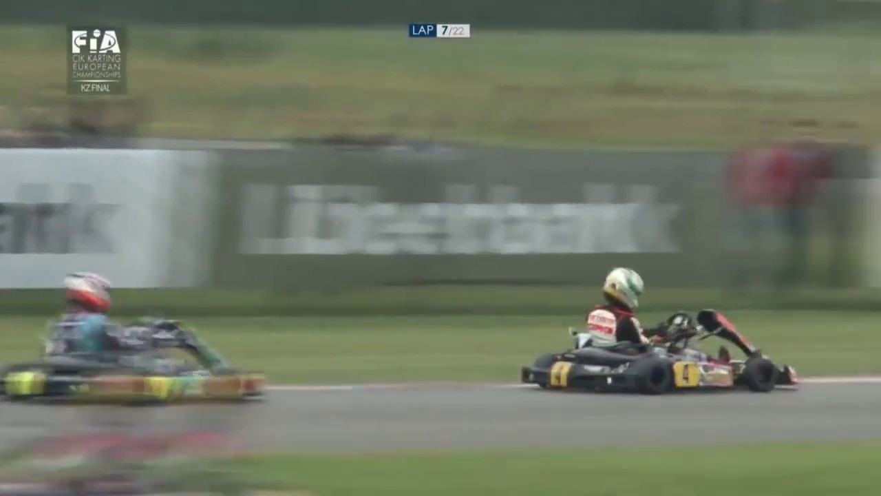 CIK FIA EUROPEAN CHAMPIONSHIP 2017 ROUND 3 KZ FINAL Alonso Circuit