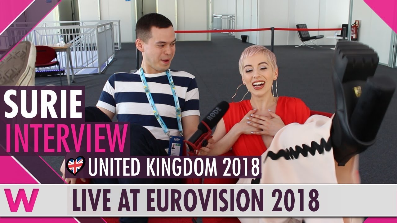 SuRie (United Kingdom) interview @ Eurovision 2018 | wiwibloggs