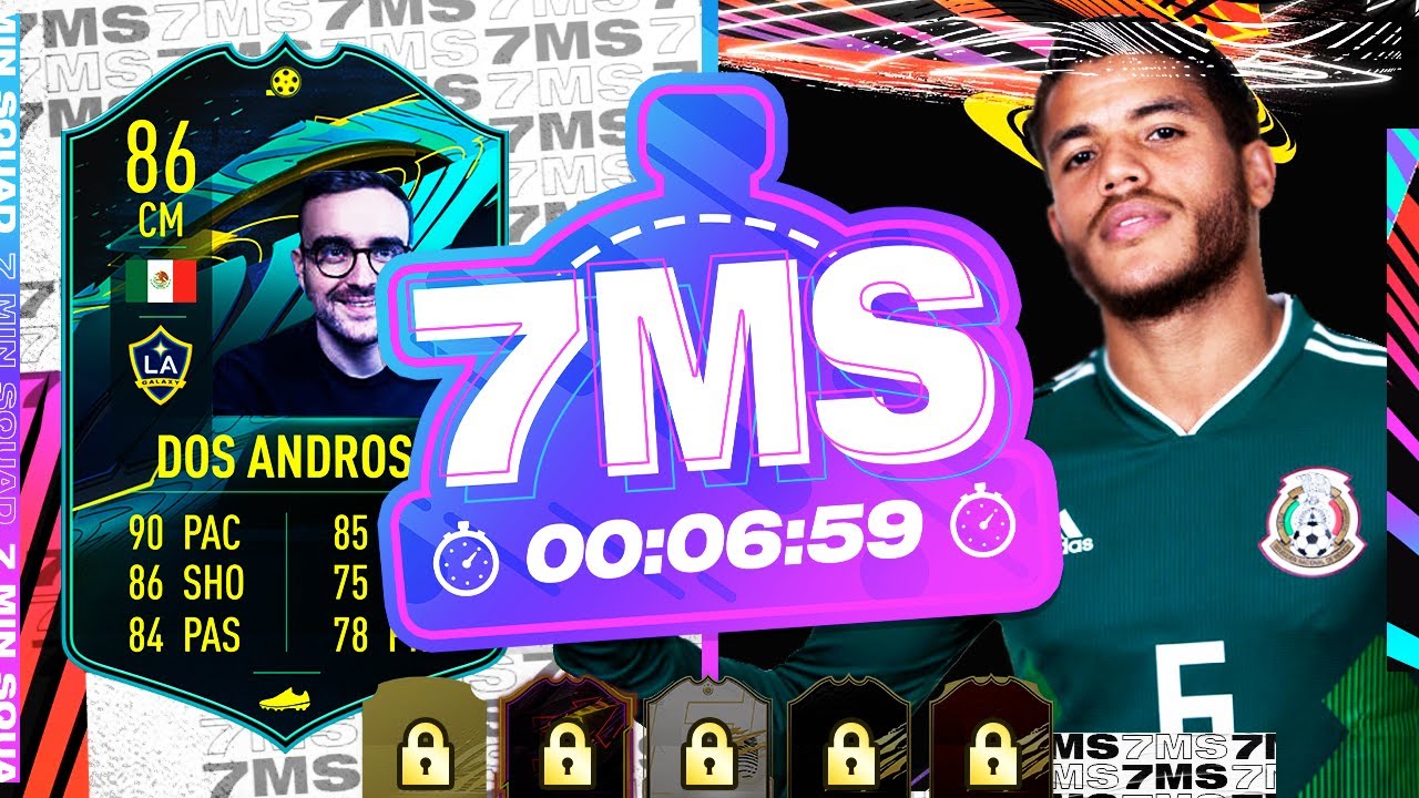 WILL AJ3 DISCARD MY 3M+ COIN CARD? MOMENTS DOS SANTOS 7 MINUTE SQUAD BUILDER - FIFA 21 ULTIMATE TEAM