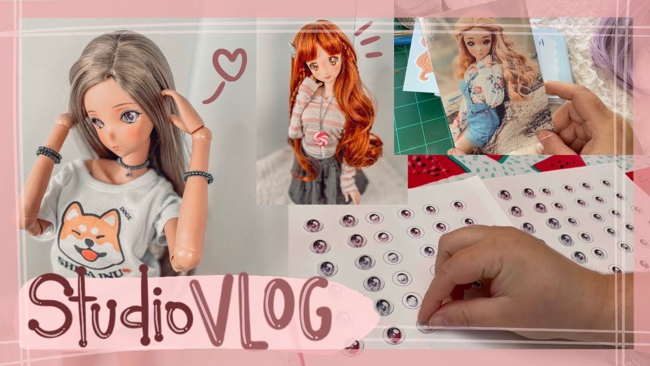 💐First Smart Doll Studio Vlog!💐 New Etsy Listings!