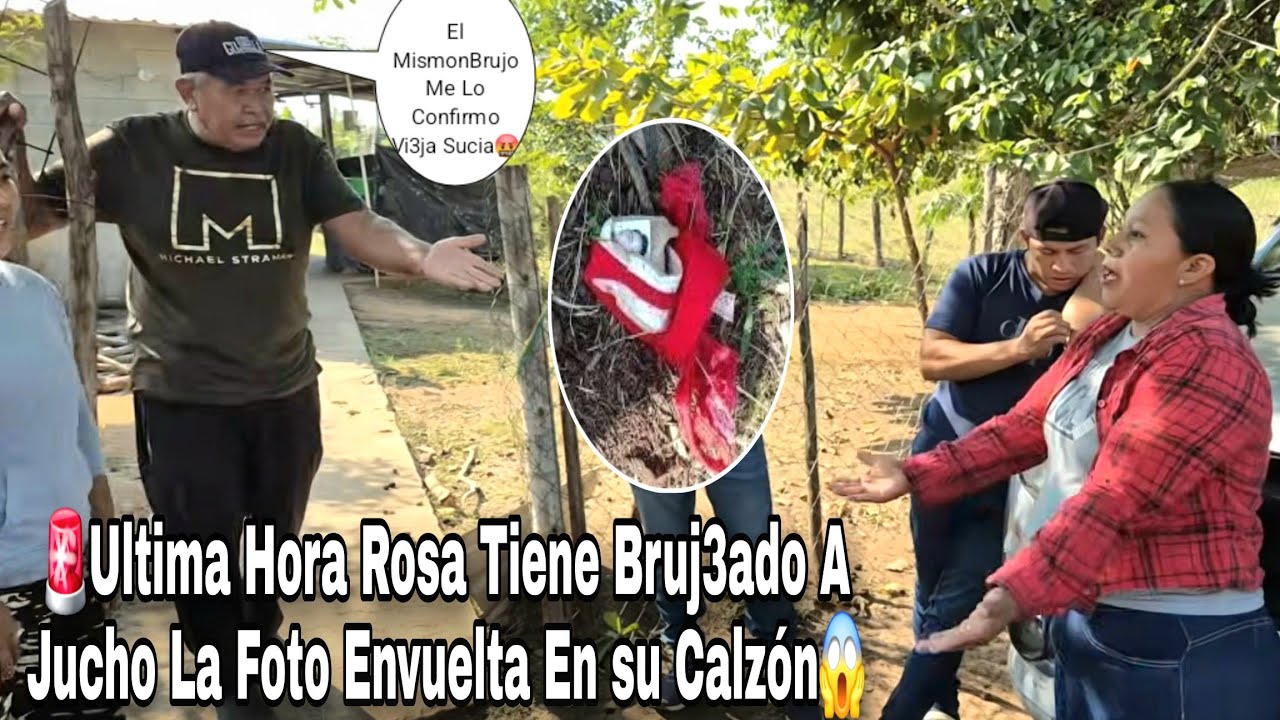 Don  Lino Enfrenta  A  Rosa Tiene Bien  Brujeado A Jucho Con Su Propio C3lzón Y Periodo😱