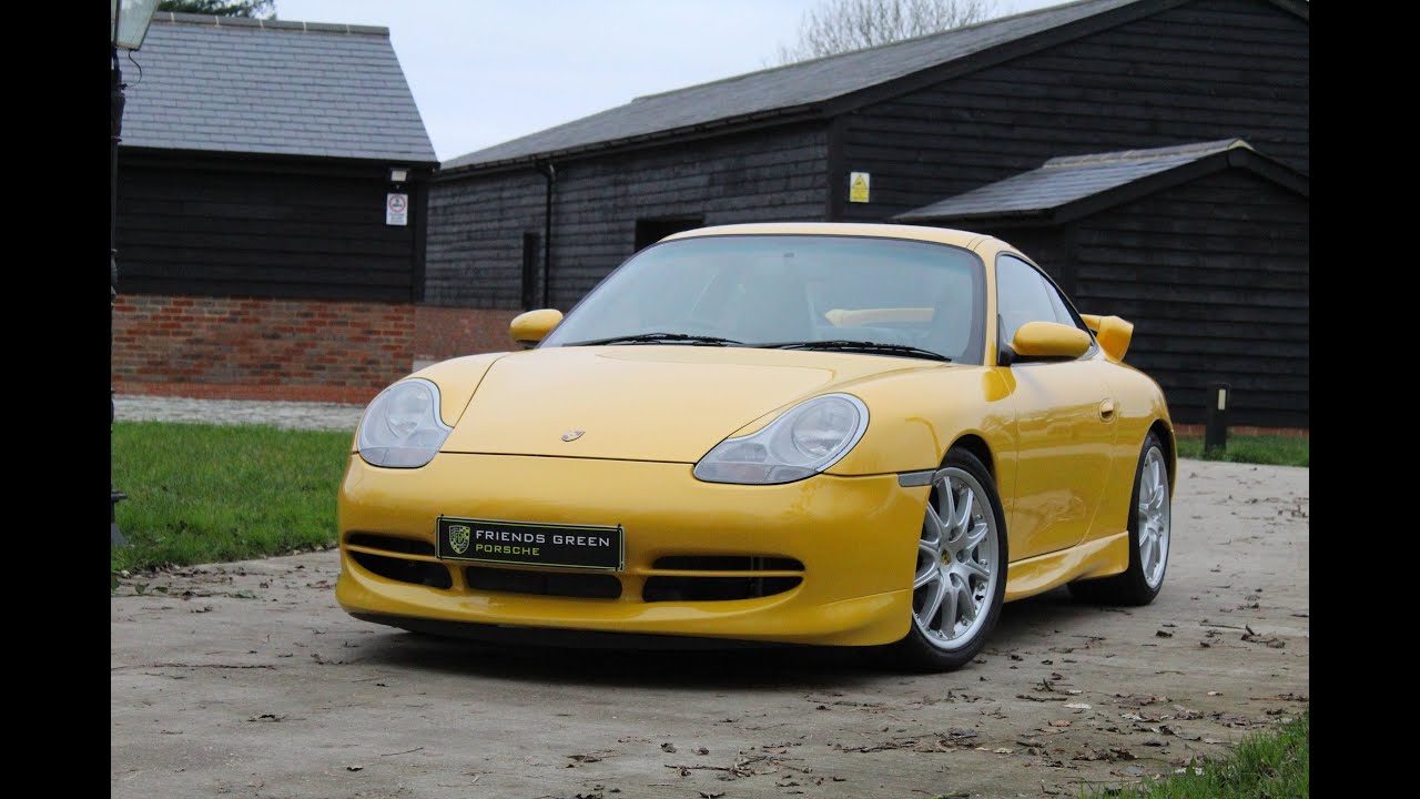1999 Porsche 996 Carrera 4 (Speed Yellow) walk around