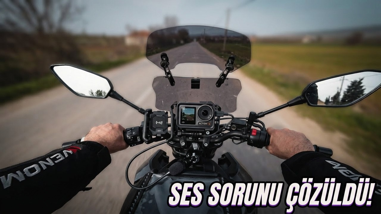 Dji Osmo Action 3 Mikrofon Sorununu Nasıl Çözdüm? #cfmoto #djiosmoaction3 #motovlog