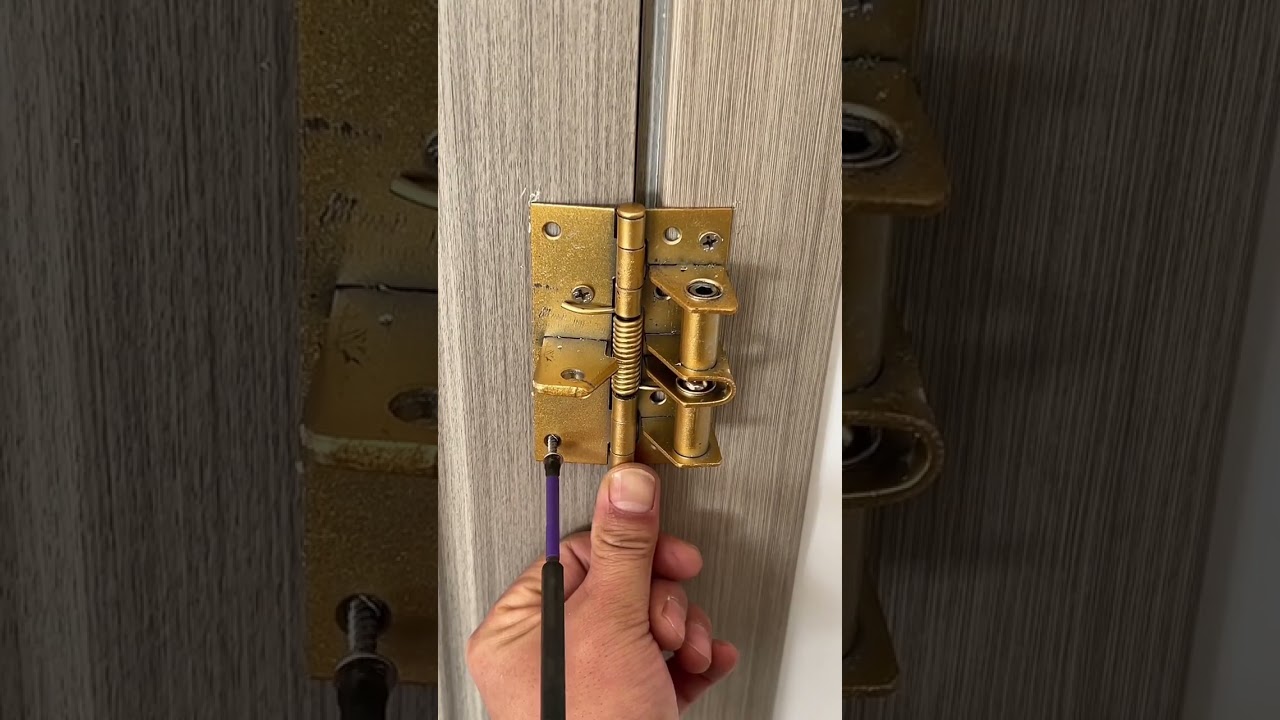 Automatic Self-Closing Door Hinges #besthomegadgets #coolgagdets #homegadgets