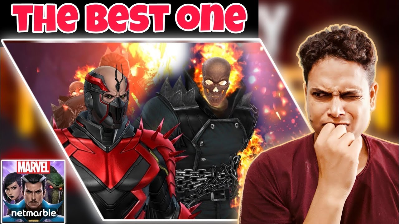 Ghost Rider or Black Bolt 🤔 who is the chosen one | marvel future fight