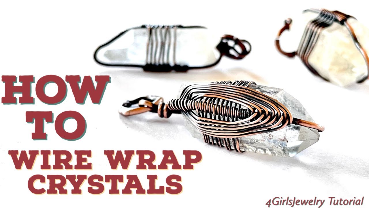 How to Wire Wrap Crystals - EASY TUTORIAL
