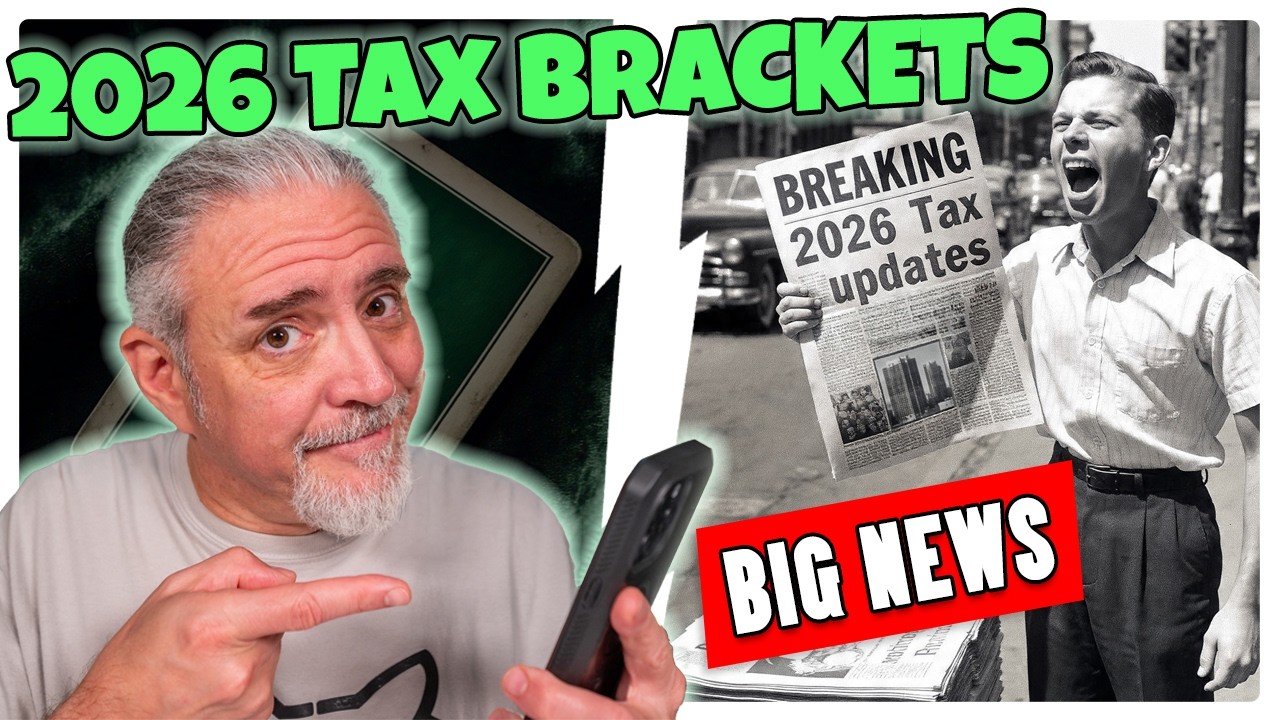 IRS NEW 2026 Tax Brackets, Standard Deductions, Capital Gains & More - What You Need to Know