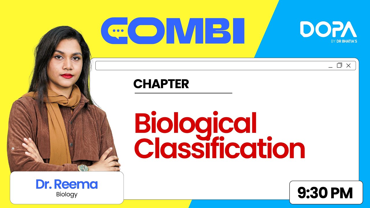 Biological Classification | Biology | Combi 4.0 | Dr. Reema | NEET 2025