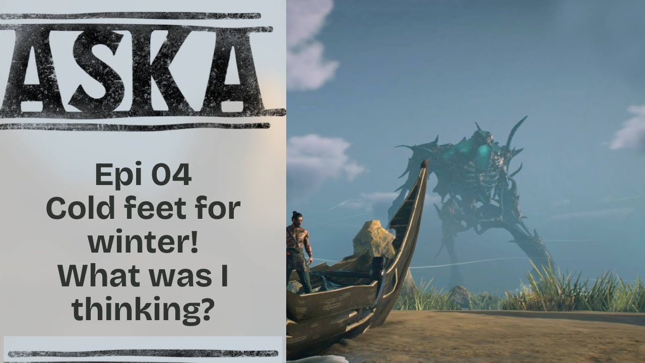 Aska, the best Viking Survival Epi 04 The first Winter with cold feet