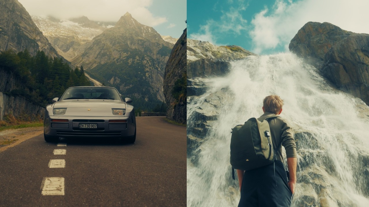 drive a mountain pass and go for a hike with a friend