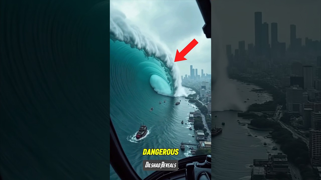 Top 5 Deadliest Water Phenomena That Could End the World!🌊🌪️💀 #shorts