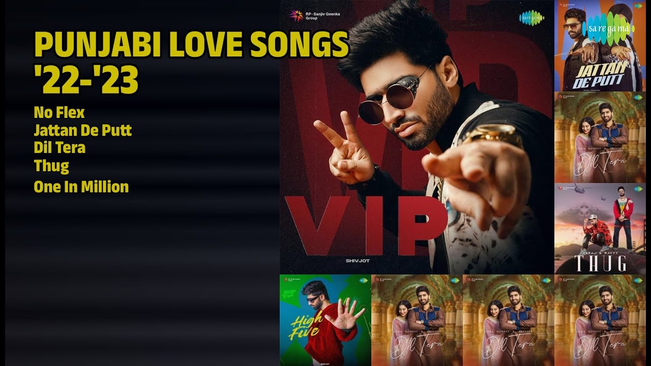 ਪੰਜਾਬੀ ਪਿਆਰ ਭਰੇ ਗੀਤ | Shivjot Songs | No Flex | Jattan De Putt | Dil Tera