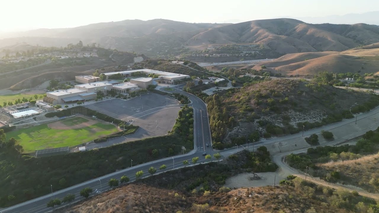 My First Drone Video (at Brea Olinda High School)
