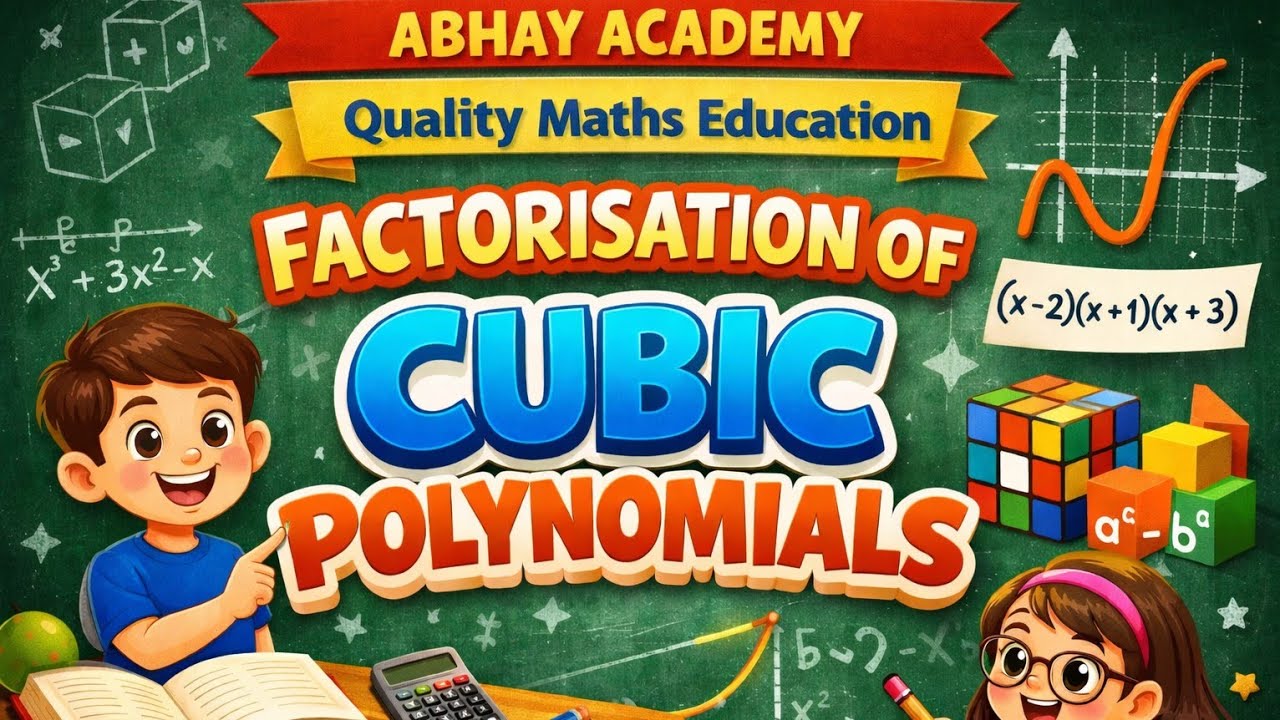 Factorisation of cubic polynomials 