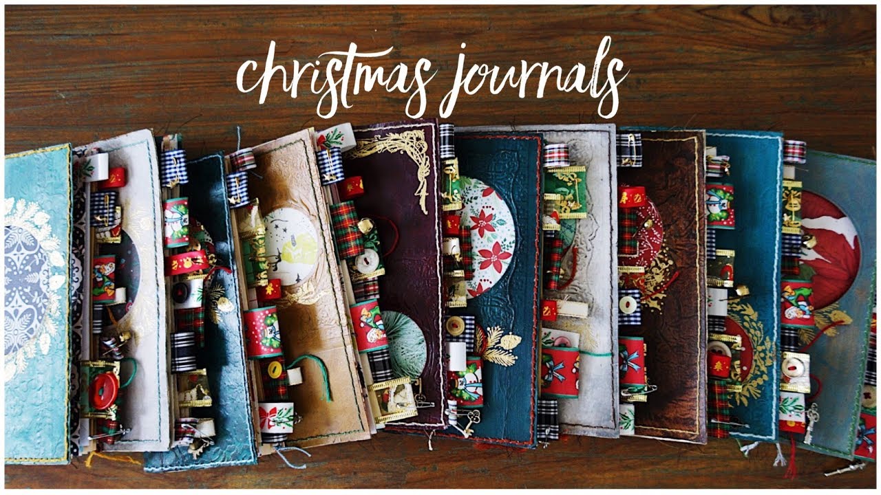 Christmas Journals | Traveler's Notebook Inserts | Junk Journals | ETSY RESTOCK