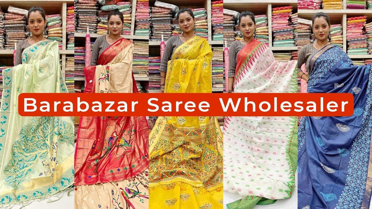 Katan Silk,Pattu Silk,Gajji Silk Saree Wholesaler In Barabazar Kolkata | SHIVANI SAREES