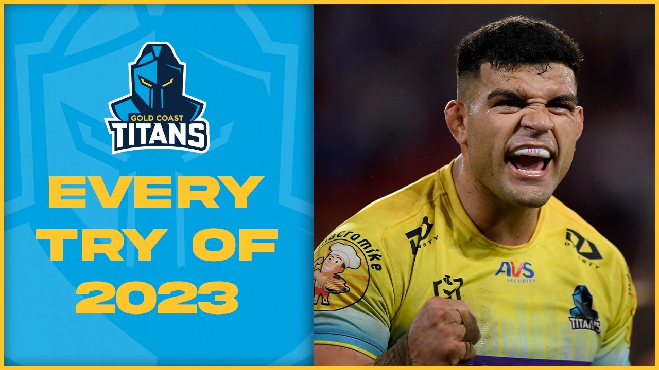 NRL Highlights | Every Gold Coast Titans try of the 2023 season | NRL
