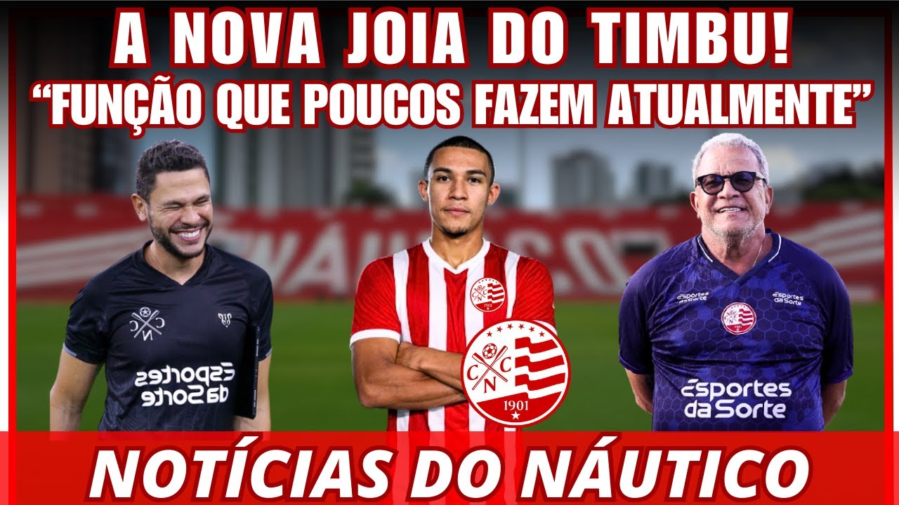 A NOVA JOIA DO NÁUTICO! HÉLIO DESTACOU FUNÇÃO QUE POUCOS FAZEM ATUALMENTE! NOTÍCIAS DO NÁUTICO