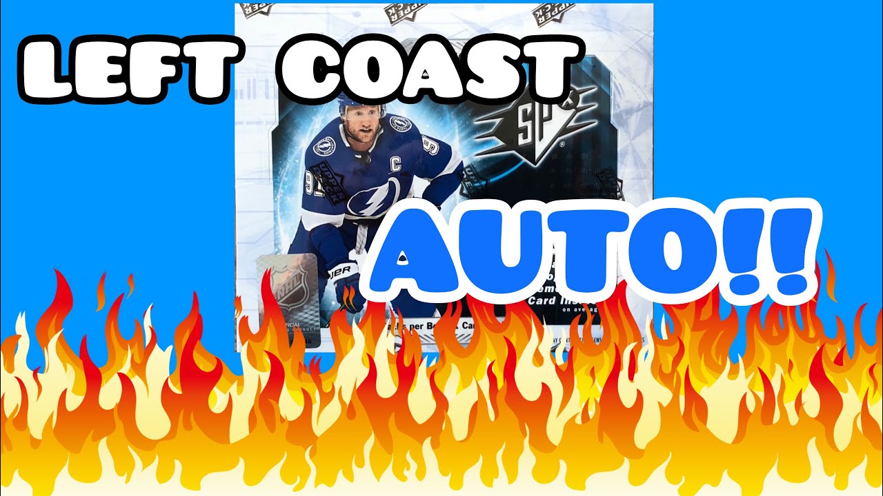 2019-20 (19/20) Upper Deck SPx Hockey Hobby Box | PLAY SAFE (2020)