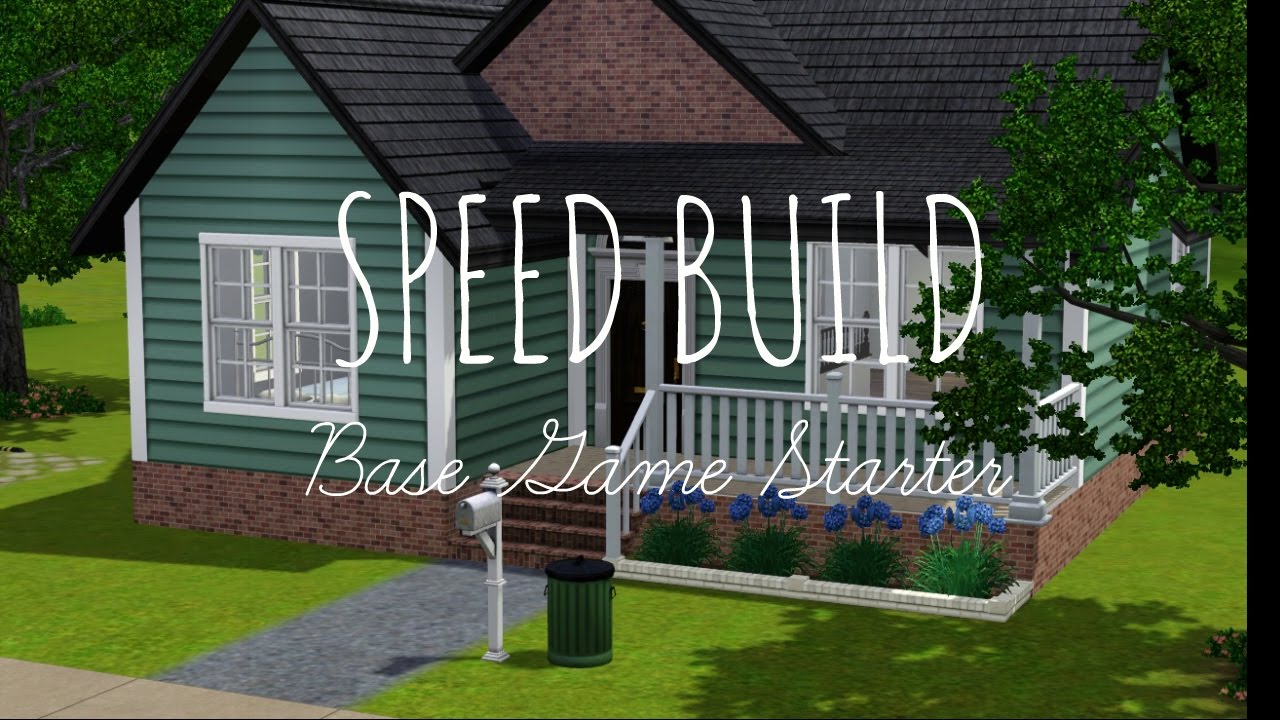 The Sims 3: Speed Build - Base Game Starter