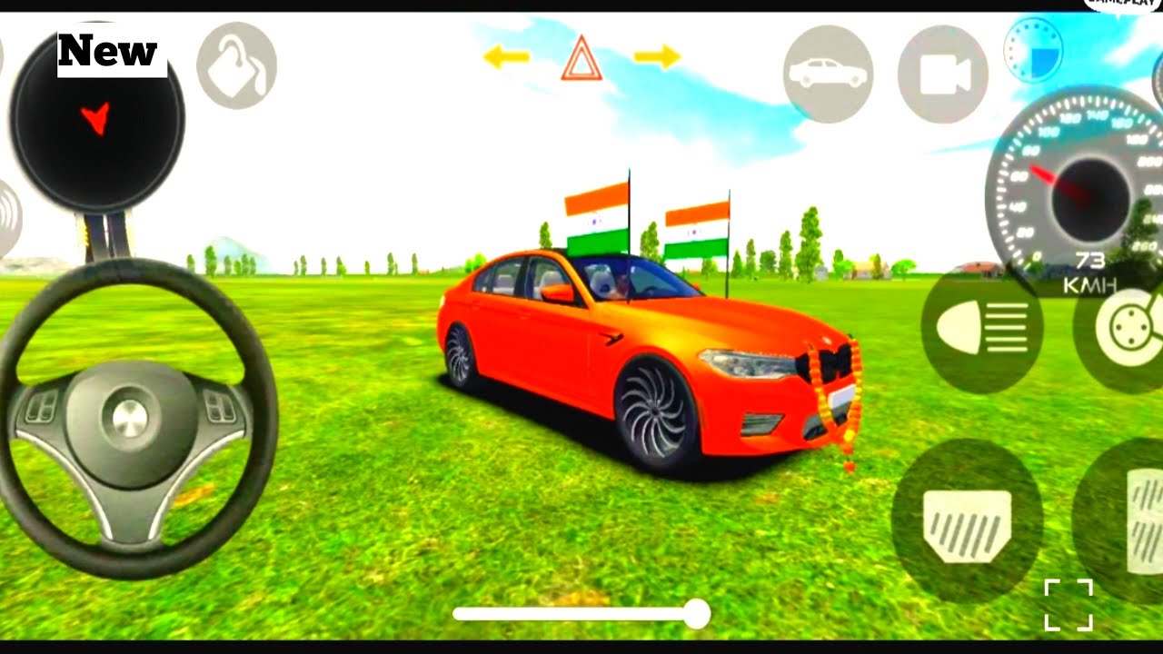 Indian BMW Car 💥Games: Bmw Car Gadi Game Video 🔥: Village Road Bmw Car Gadi Game 🎮