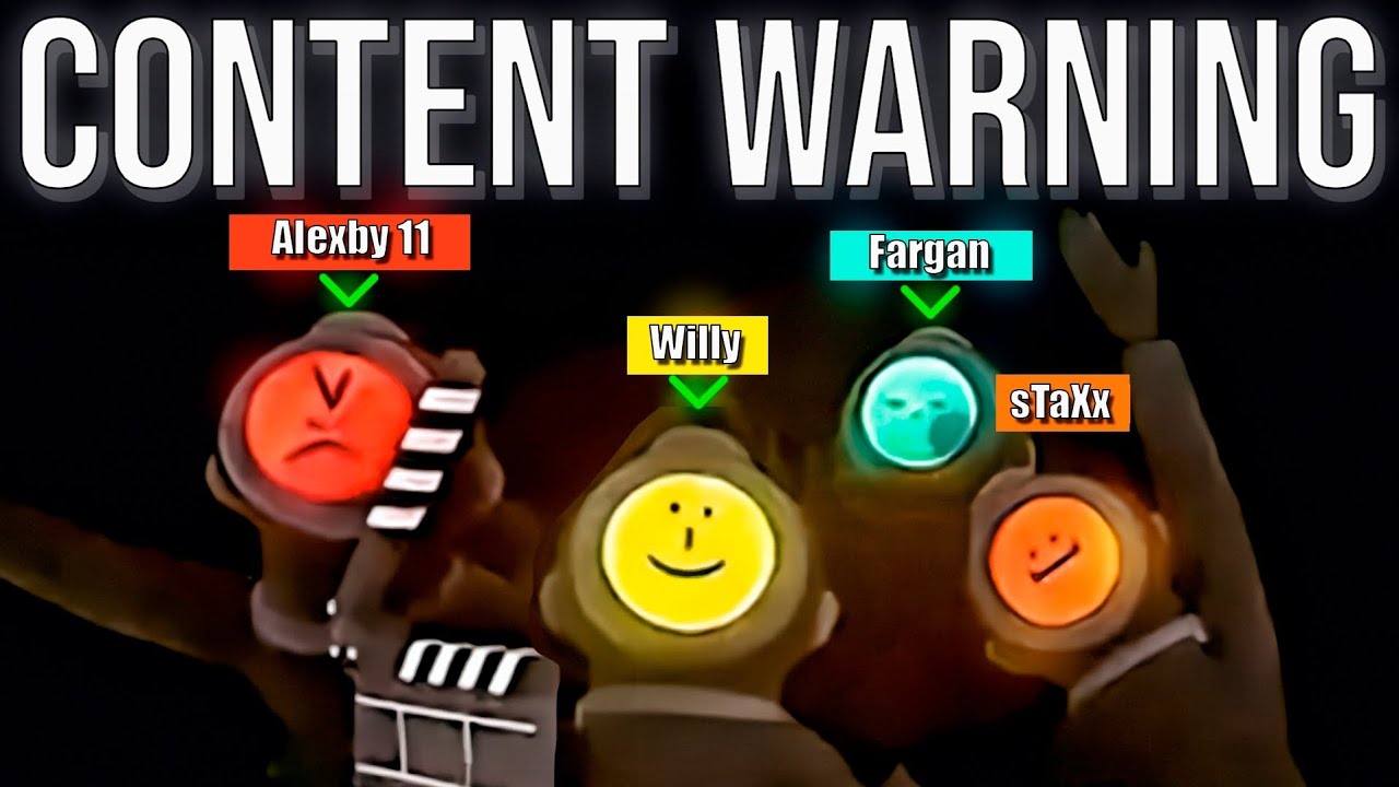 Content Warning con Fargan, Alexby, sTaXx y Willy