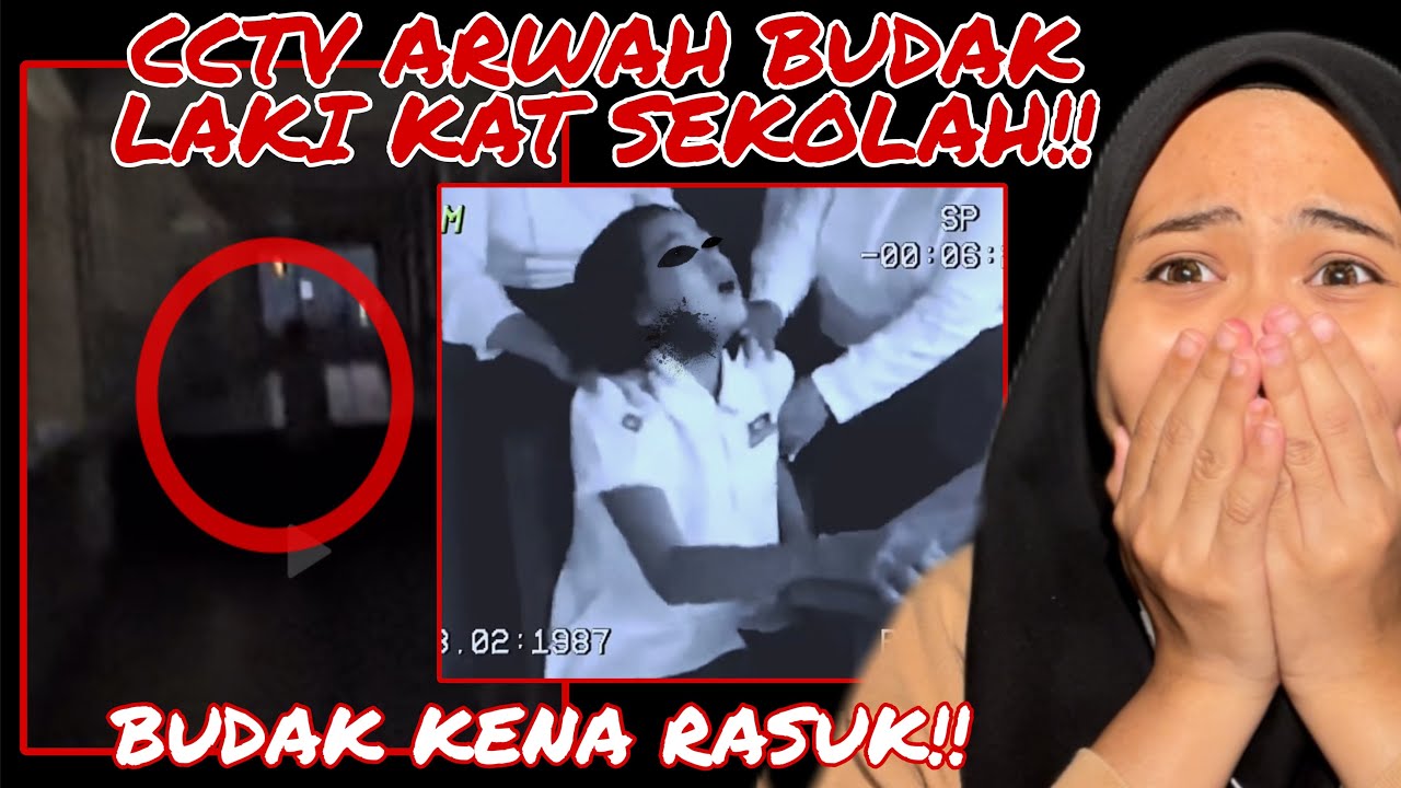 VIRAL CCTV HANTU ARWAH BUDAK LAKI DI SEKOLAH‼️ ROH TAK TENTERAM!! ADA KENA RASOK!!