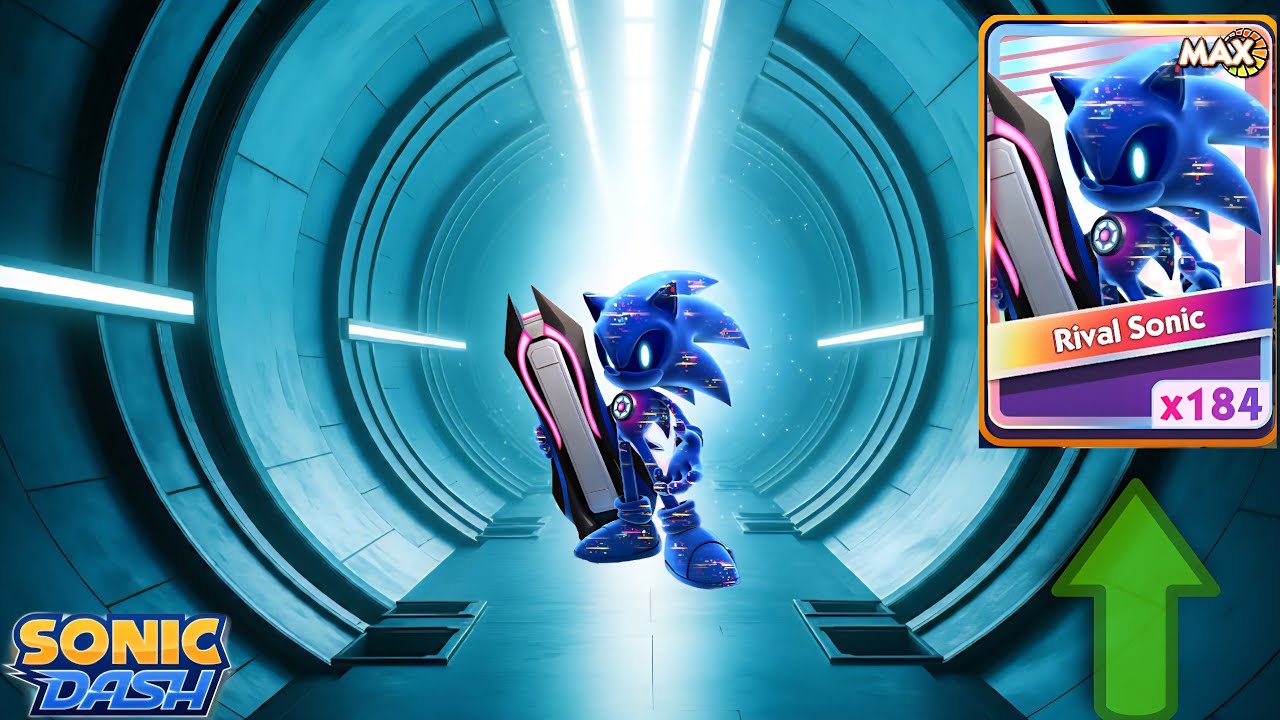 Sonic Dash: Rival Sonic to max Level quickly 