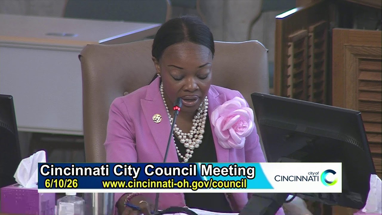 Cincinnati City Council Meeting - 6/10/26