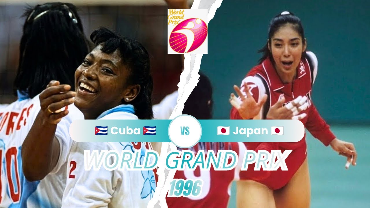 【HD】1996 🇨🇺 Cuba vs Japan 🇯🇵 🏐 Women Volleyball 🏐 FIVB World Grand Prix