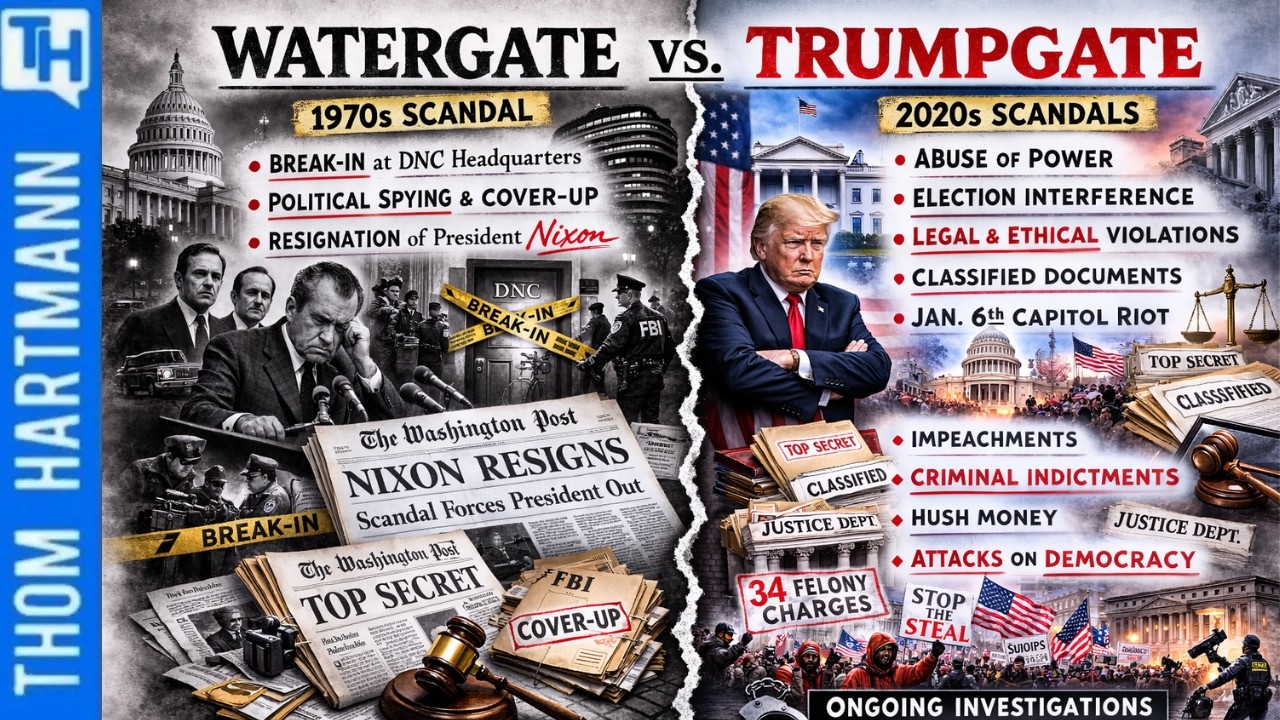 Watergate VS. Trumpgate: THE DAM IS BREAKING