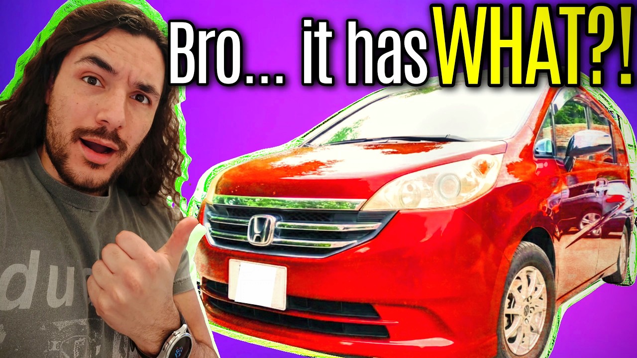 У этого японского Honda Stepwagon есть НЕВЕРОЯТНАЯ функция!