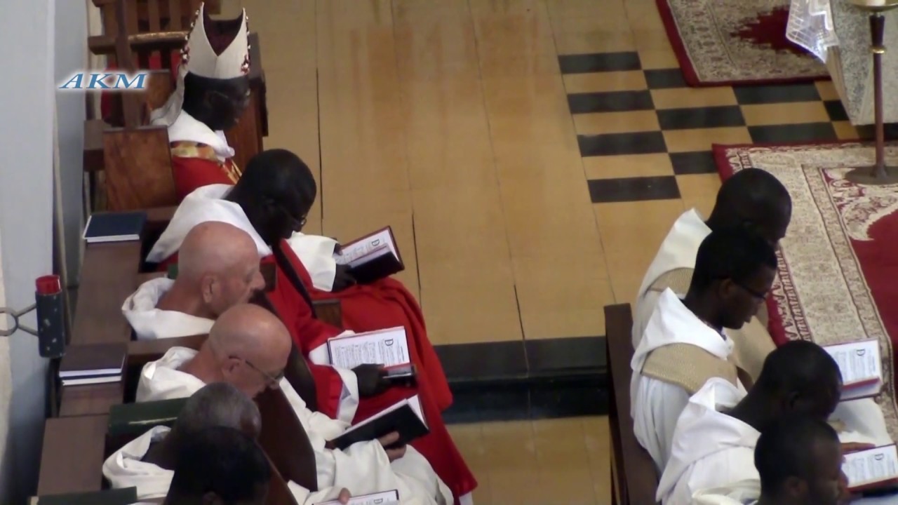 Vêpres Solennité de la Pentecôte - Choeur de l'Abbaye de Keur Moussa (Sénégal)