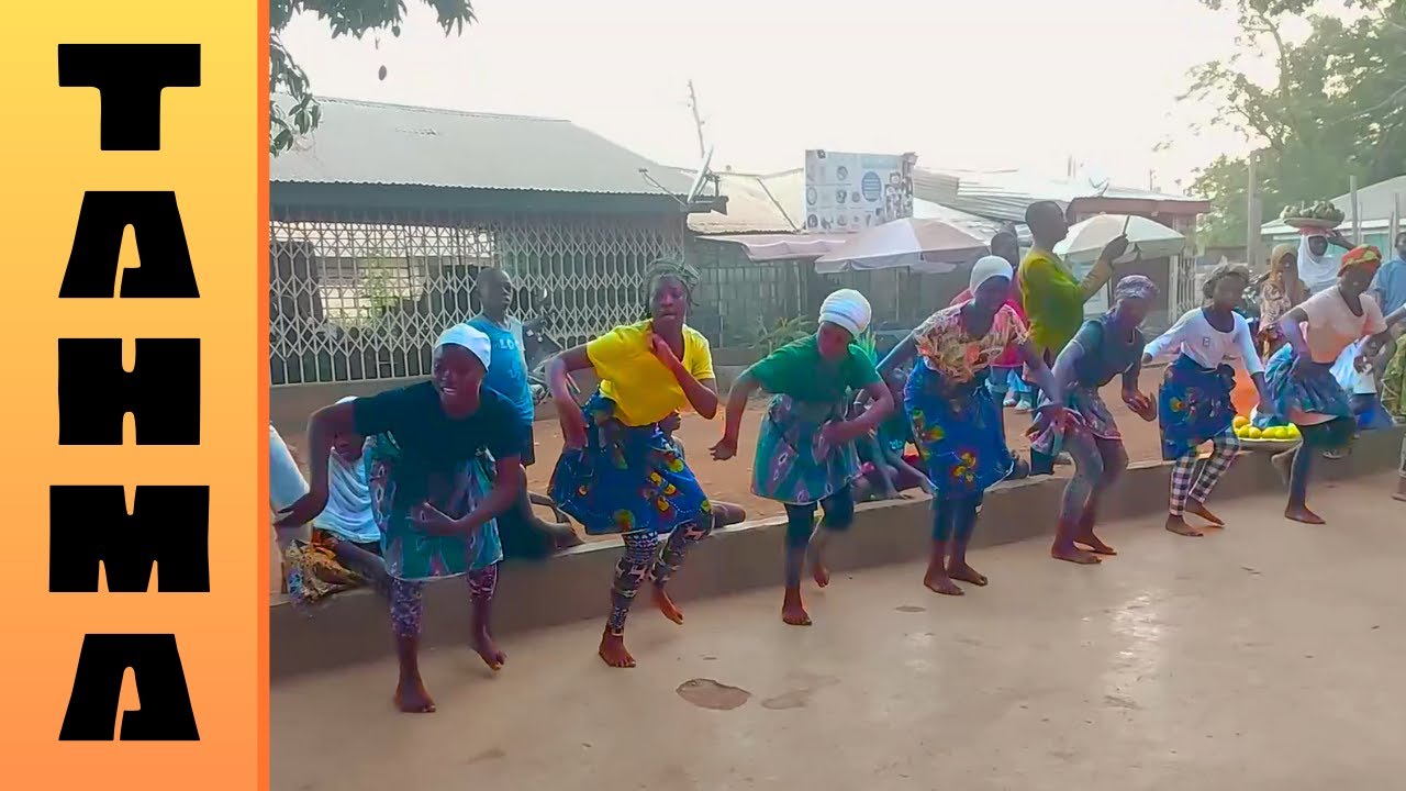 Tora Dance in Costume - A Women's Dance - Traditional African Dance in Tamale, Ghana