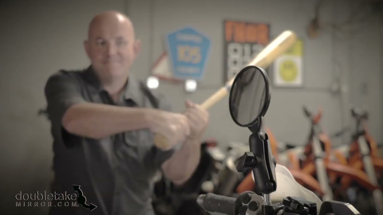 Doubletake Mirror - Dual Sport/Scrambler Mirror