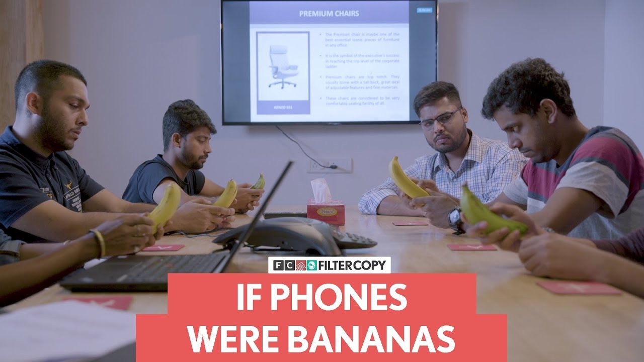FilterCopy | If Phones Were Bananas | Ft. Shyam Renganathan