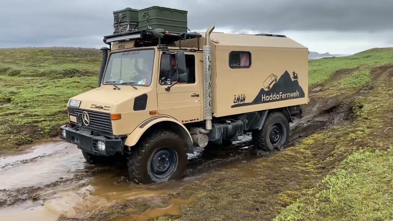 Island 2022 - Elternzeit mit dem Unimog Camper - Video #3