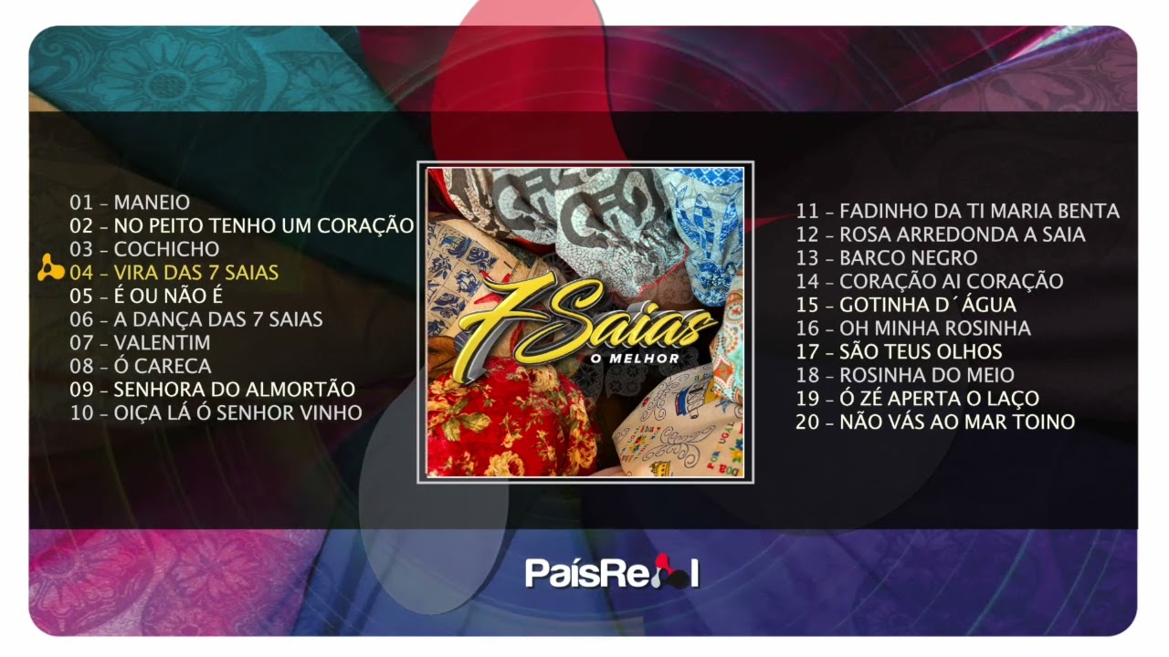 7 Saias -  O Melhor  full Album