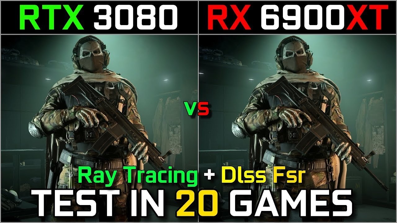 RTX 3080 vs RX 6900 XT | Test in 20 Games | 1440p - 2160p | With Ray Tracing DLSS FSR | 2023
