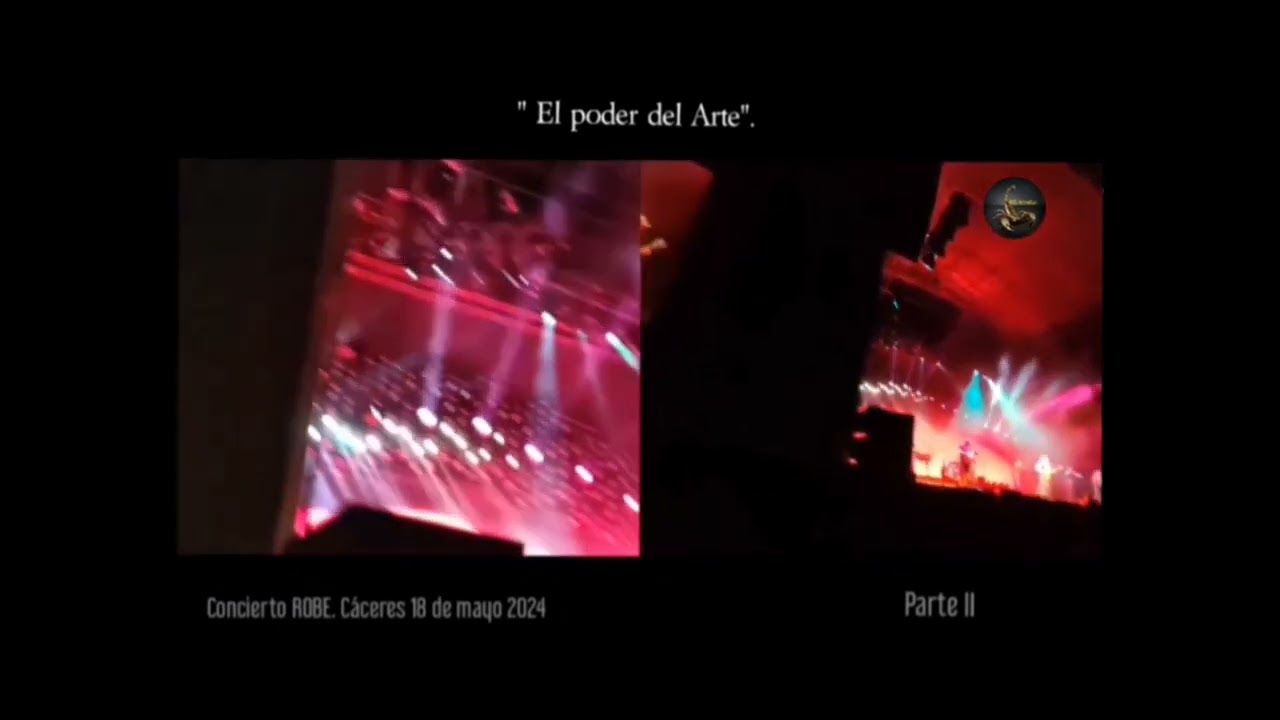 Concierto ROBE. Cáceres 18 de mayo de 2024. RESUMEN.#ElArraclán.