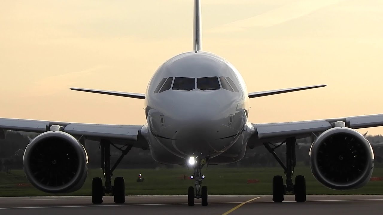 Up close with the first ACJ320neo ever | Acropolis Aviation Airbus A320-251NCJ G-KELT at Cambridge