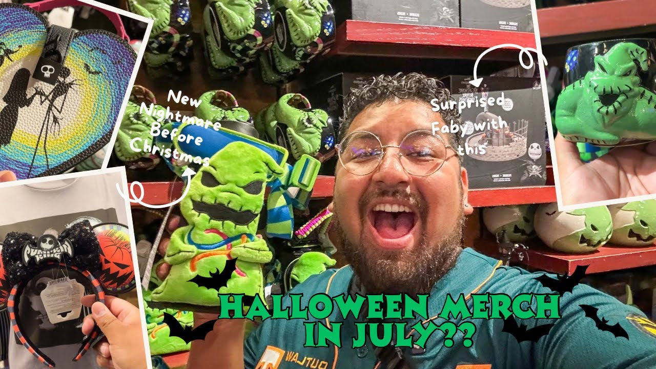 JUST DROPPED: New Nightmare Before Christmas/Haunted Mansion Merch | July 2025