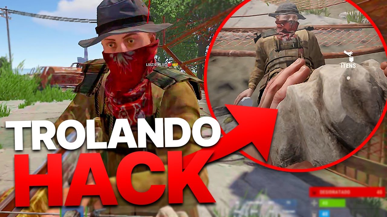 Fiz esse VERME Ser Humilhado | Rust Hacker Cheats - Rust