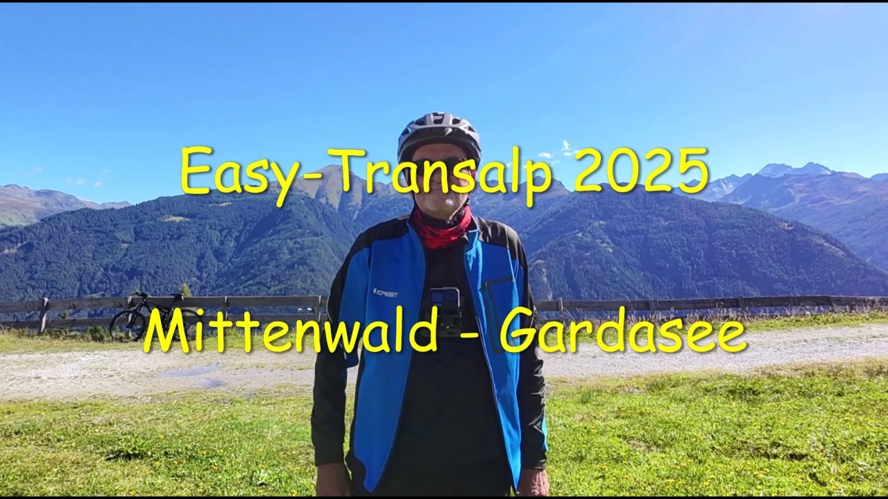 Transalp die 7th zum Gardasee 2025